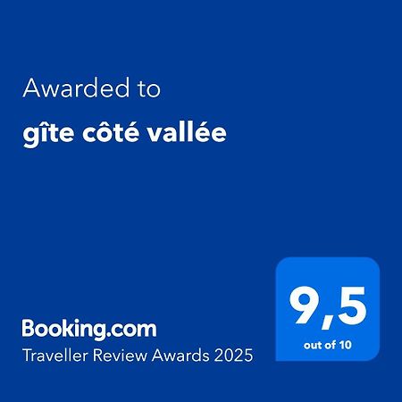 Gite Cote Vallee Puycornet Exteriör bild